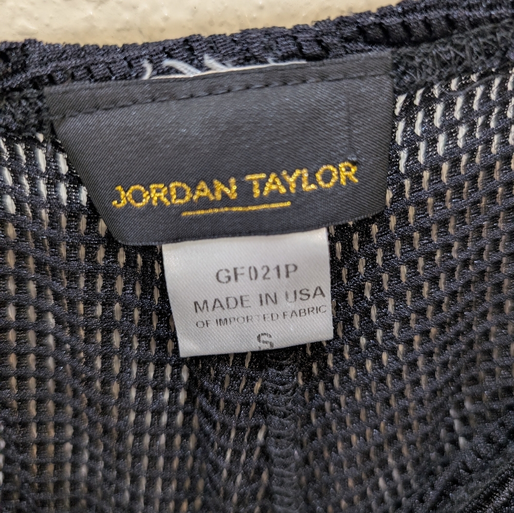 Beachwear Jordan Taylor Black Mesh Bathing Suit Pants. Size Small